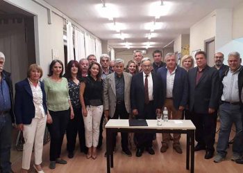 Συνάντηση Πάνου Βραχνού με τον σύλλογο Ψαλιδίου