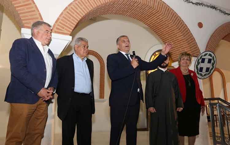 Στον εορτασμό της Ζωοδόχου Πηγής στο Ψαλίδι ο Γ. Πατούλης