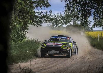 Το Abarth 124 rally εντυπωσίασε στο Rally Liepaja