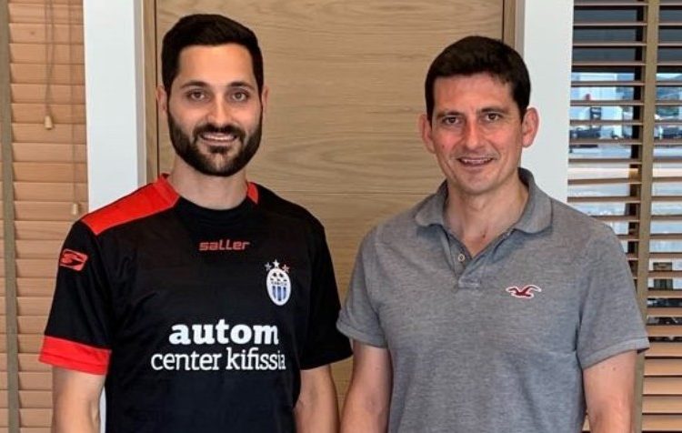 Παίκτης της Α.Ε. Κηφισιάς ο Θανάσης Μιχελής