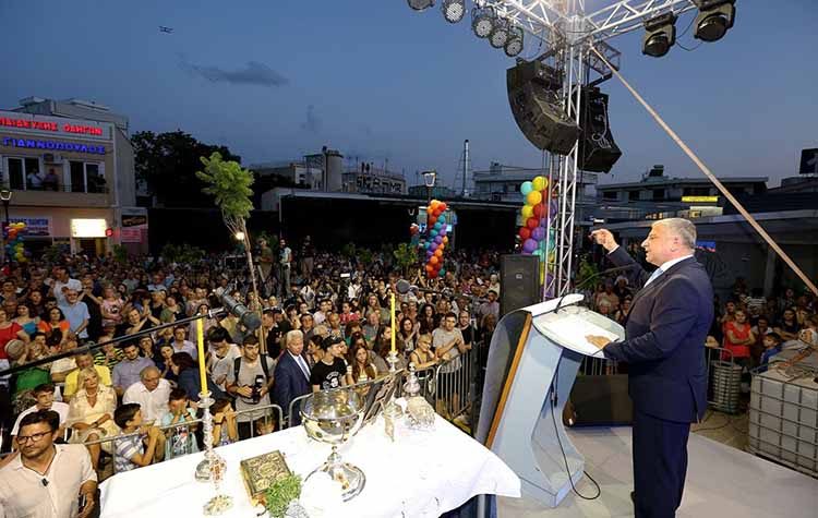 Εγκαινιάστηκαν το υπόγειο πάρκινγκ και η «έξυπνη» πλατεία Ευτέρπης