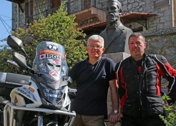 Με μια Honda CB500X στα χνάρια του εξερευνητή Παναγιώτη Ποταγού στην Κεντρική Ασία