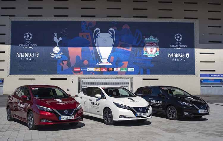 Η Nissan «ηλεκτρίζει» τον τελικό του UEFA Champions League