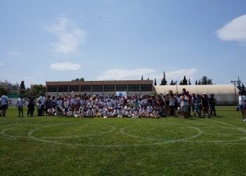 Μεγάλη συμμετοχή στους εσωτερικούς αγώνες στίβου της Ολυμπιάδας