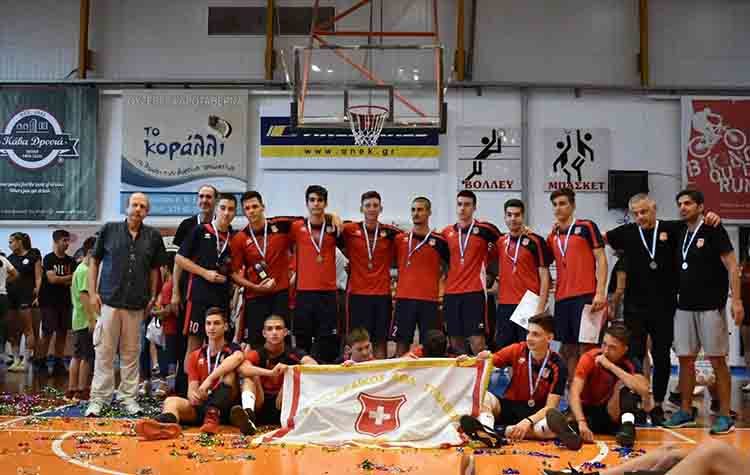Ασημένιο μετάλλιο για τον Πανερυθραϊκό στο Πανελλήνιο Πρωτάθλημα βόλεϊ
