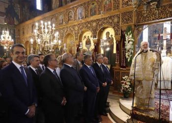 Στην υποδοχή του νέου Αρχιεπισκόπου Αμερικής Ελπιδοφόρου ο Γ. Πατούλης