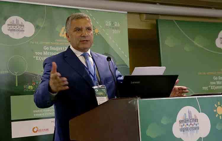 Ομιλητής στο 4ο συνέδριο «Έξυπνες Πόλεις και Ψηφιακοί Πολίτες» ο Γ. Πατούλης