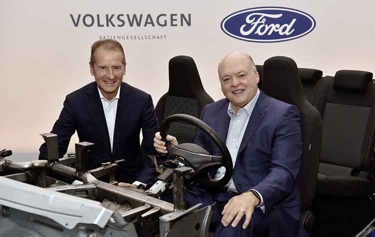 Ford - Volkswagen διευρύνουν την παγκόσμια συνεργασία τους