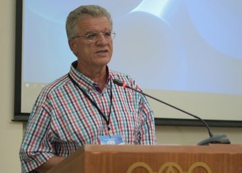 Ο Γιάννης Θεοδωρακόπουλος στο Διεθνές Αθλητικό Σχολείο Αρχ.Ολυμπίας