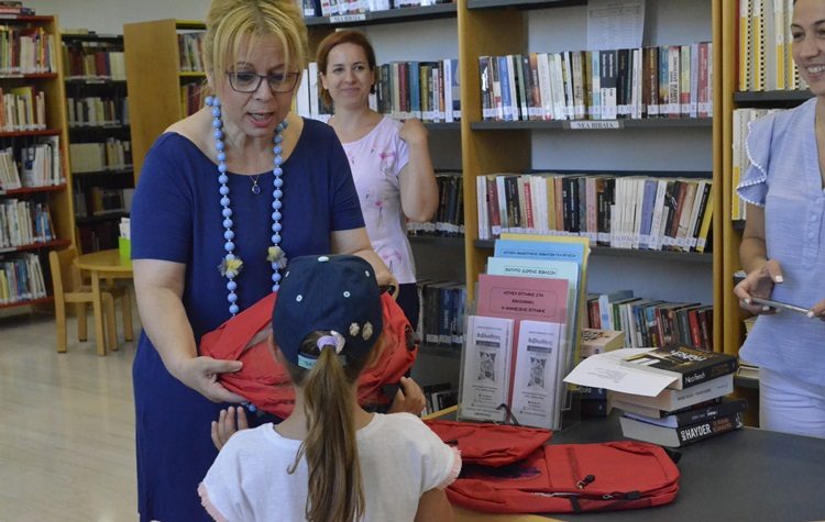 Δ. Αιβατζίδου - Ποριώτου: «Μεγάλη μας ανταμοιβή η συμμετοχή στα προγράμματα της Βιβλιοθήκης»