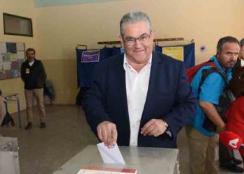 Δ. Κουτσούμπας: «Σήμερα ψηφίζουμε για να είμαστε πιο δυνατοί την επόμενη ημέρα»