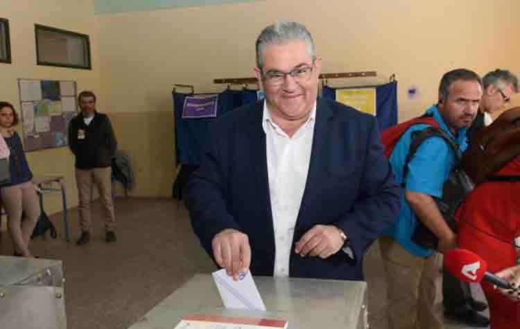 Δ. Κουτσούμπας: «Σήμερα ψηφίζουμε για να είμαστε πιο δυνατοί την επόμενη ημέρα»