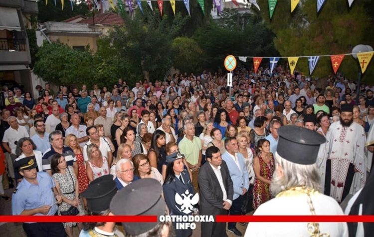 Στις λατρευτικές εκδηλώσεις του Αγίου Παντελεήμονος ο Τ. Μαυρίδης