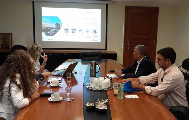 Για εφαρμογές smart city και safe city ενημερώθηκε ο Γ. Πατούλης