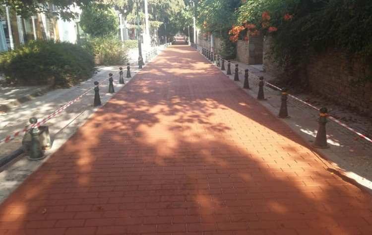 Ολοκληρώθηκαν τα έργα στην οδό Αργυροπούλου