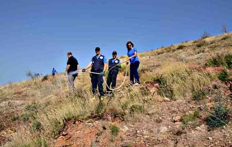 3ο Εθελοντικό Πότισμα για το 2019 στο Πεντελικό από τον ΣΠΑΠ