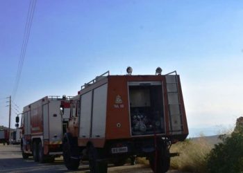 Υπό έλεγχο η πυρκαγιά στο ρέμα του Κοκκιναρά
