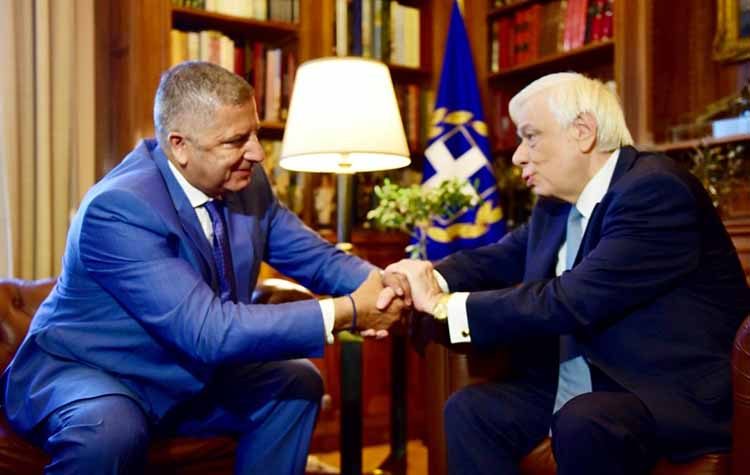 Συνάντηση Πατούλη με τον Πρόεδρο της Δημοκρατίας