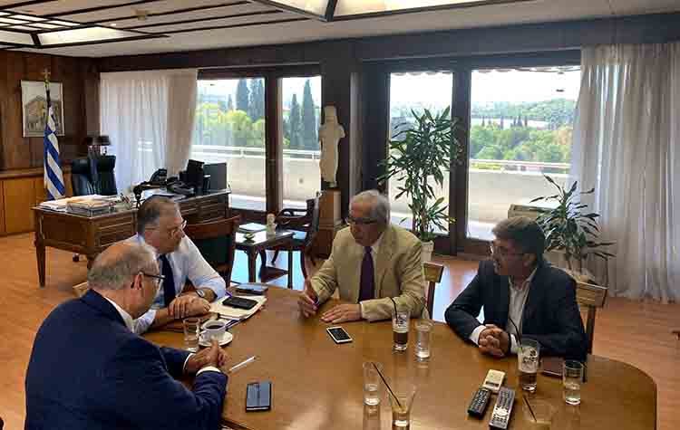 Αμπατζόγλου - Θεοδωρικάκος τα είπαν για το Μαρούσι