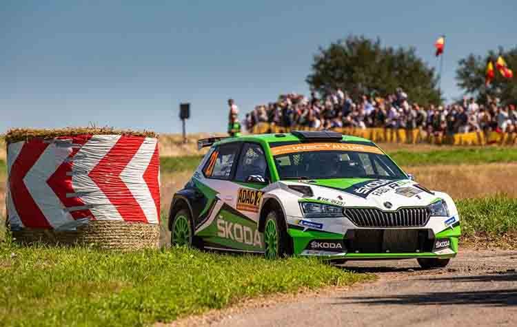 Η Skoda Fabia R5 evo κατακτά τη νίκη στη WRC 2 Pro στη Γερμανία