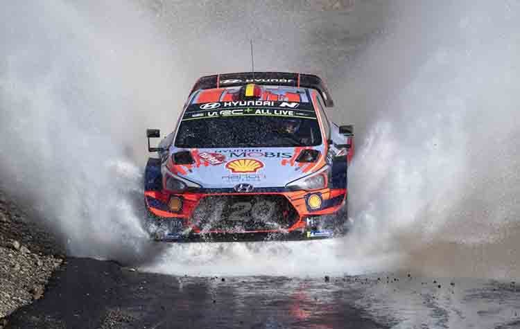 H Hyundai αυξάνει το προβάδισμά της στο Πρωτάθλημα των Κατασκευαστών του WRC