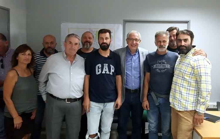 Συνάντηση Αμπατζόγλου με τους εργαζομένους Καθαριότητας και Ανακύκλωσης