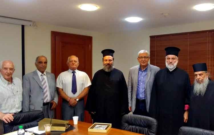 Θ. Αμπατζόγλου: Συνάντηση με τον Ιερό Κλήρο του Μητροπολιτικού Ναού Κοιμήσεως της Θεοτόκου