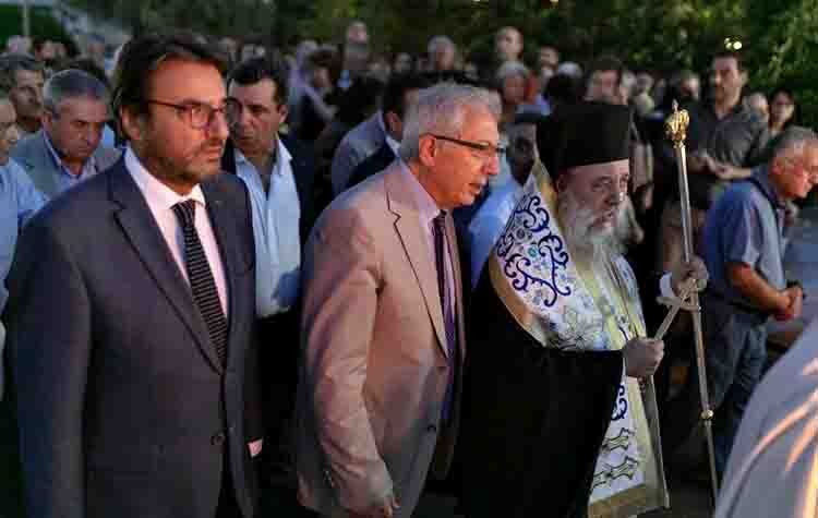 Στον εορτασμό της Παναγίας της Νερατζιώτισσας ο δήμαρχος Αμαρουσίου