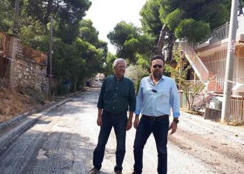 Έργα ασφαλτόστρωσης σε εξέλιξη