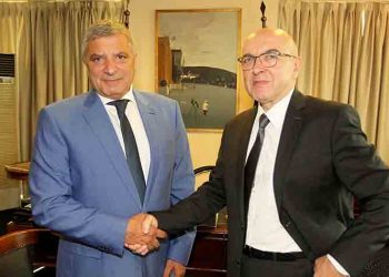 Συνάντηση Γ. Πατούλη με τον υφυπουργό Εξωτερικών Κ. Φραγκογιάννη