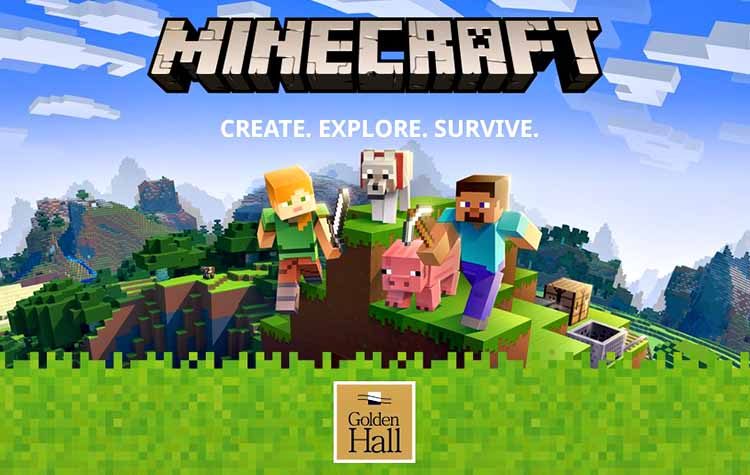Το Golden Hall υποδέχεται το Minecraft