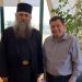 Τον Ηγούμενο της Μονής Εσφιγμένου υποδέχθηκε ο Τάσος Μαυρίδης