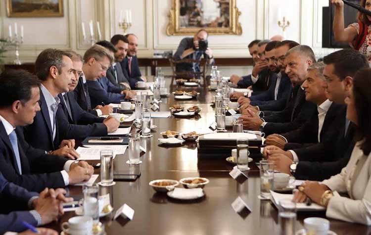 Γ. Πατούλης στο Μαξίμου: «Περιφέρεια ανάπτυξης, ίσων ευκαιριών, κοινωνικής συνοχής»