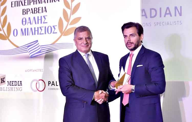 Στα επιχειρηματικά βραβεία «Θαλής ο Μιλήσιος» στη Θεσσαλονίκη ο Γ. Πατούλης