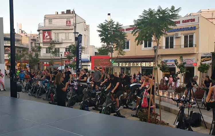 Το 1ο «Νight outdoor spinning event» έκανε «πετάλι» στο Μαρούσι