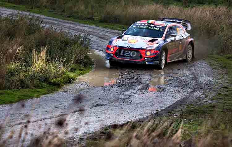 Βάθρο για τη Hyundai στο Ράλι Ουαλίας