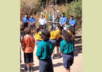 Στον προσκοπικό αγιασμό ο πρόεδρος του Δημοτικού Συμβουλίου Αμαρουσίου