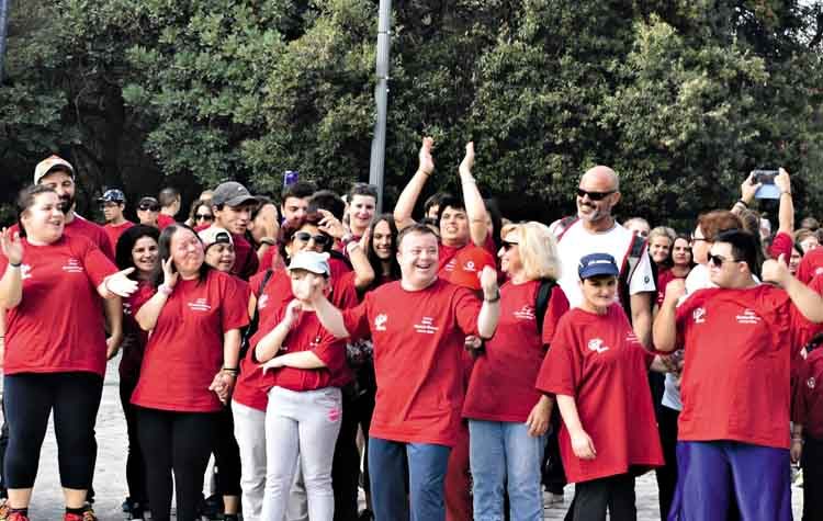 Έτρεξαν για τα άτομα με νοητική υστέρηση