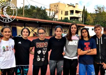 Η Κατερίνα Στεφανίδη επισκέφτηκε τις ακαδημίες στίβου του Α.Ο. Φιλοθέης