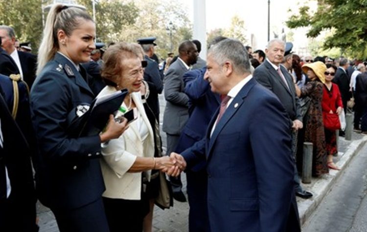 Στις εορταστικές εκδηλώσεις για την «Ημέρα της Αστυνομίας» ο Περιφερειάρχης