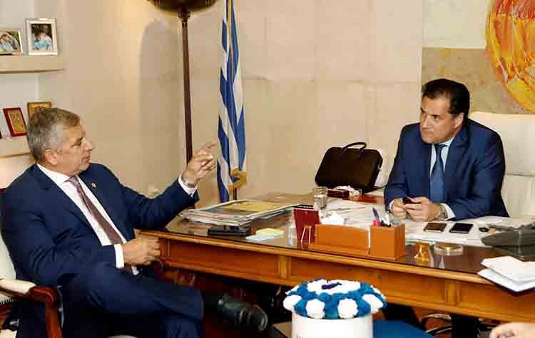 «Αναπτυξιακές» συναντήσεις Πατούλη με Γεωργιάδη και Τσακίρη