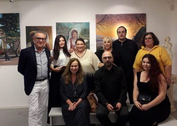 Εγκαινιάστηκε η έκθεση Στεφανίας Καρύδη στην Πινακοθήκη Γρηγοριάδη