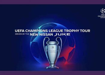 Το ολοκαίνουργιο Nissan JUKE στο 2019 / 20 UEFA Champions League Trophy Tour