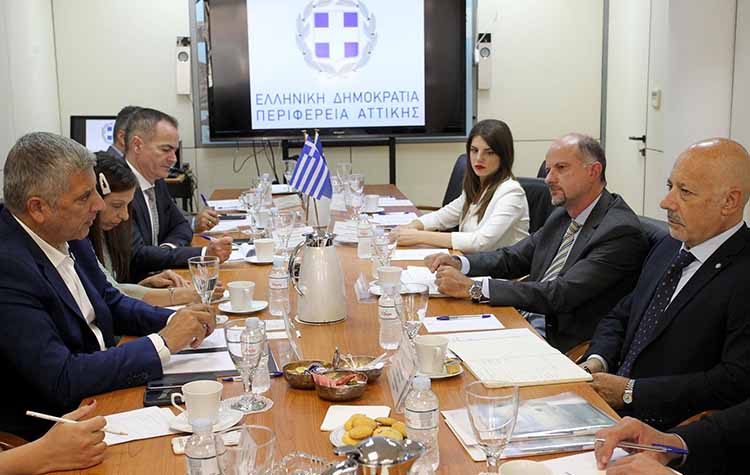 Συνάντηση Πατούλη με στελέχη του ΟΗΕ για κοινές δράσεις