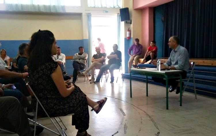 Συνάντηση Σαραούδα με πολίτες της περιοχής Μποφίλια