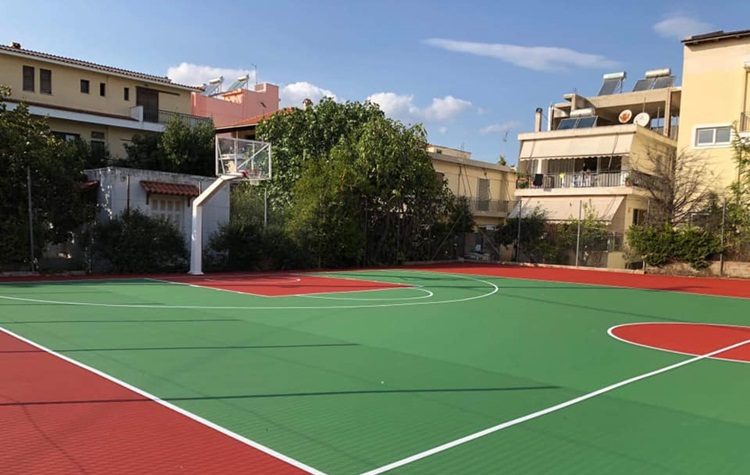 Ανακατασκευάστηκε το ανοικτό γήπεδο μπάσκετ στη Βορείου Ηπείρου