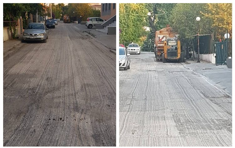 Συνέχεια στις ασφαλτοστρώσεις στο Κάτω Ψαλίδι