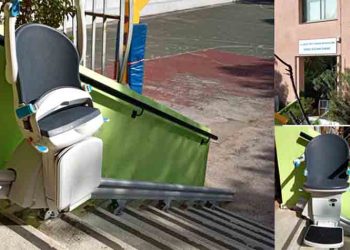 Ανελκυστήρας για μαθητές με κινητικά προβλήματα στο 2ο Δημοτικό σχολείο