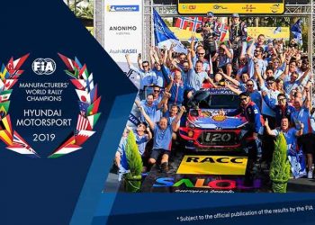 H Hyundai Παγκόσμια Πρωταθλήτρια WRC 2019