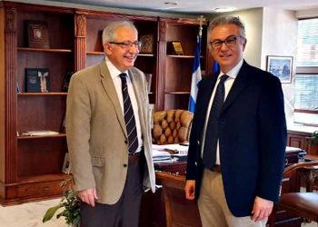 Συνάντηση του δημάρχου Αμαρουσίου με τον Θεόδωρο Ρουσόπουλο